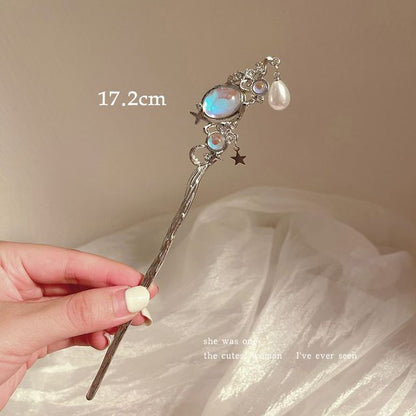 Floral Acrylic Alloy Hair Stick