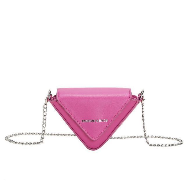 Bag Crossbody Chain Triangle Strap