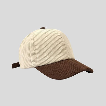 Tone Cap Corduroy Baseball Two