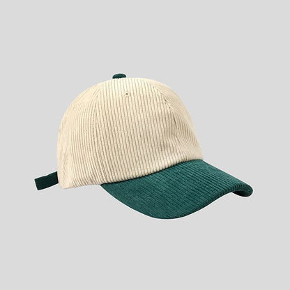 Tone Cap Corduroy Baseball Two