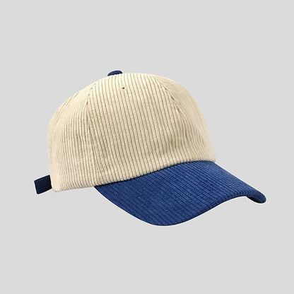 Tone Cap Corduroy Baseball Two