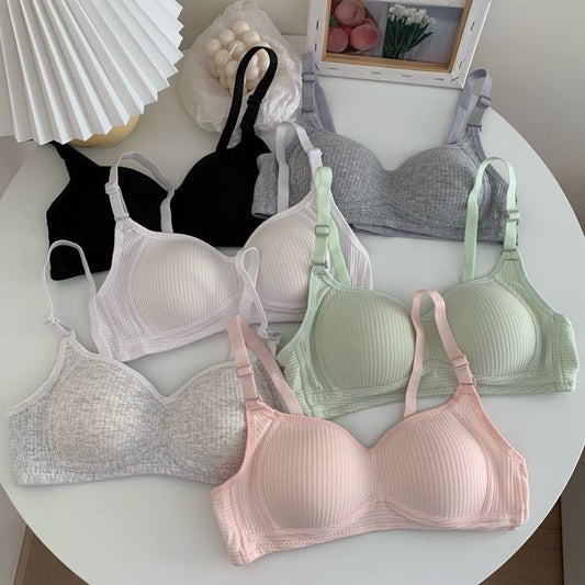 Plain Wireless Bra