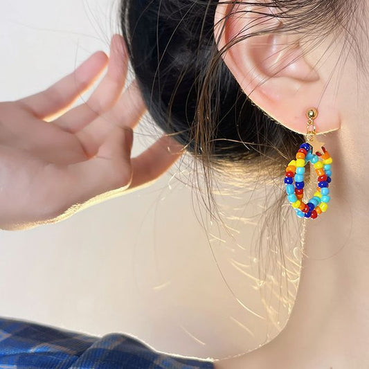 Bead Dangle Earring Alloy