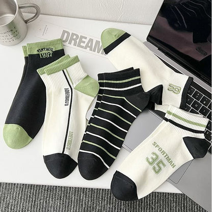 Color Block Socks Set