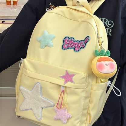 Star Applique Backpack / Charm / Set