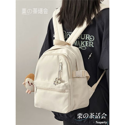 Plain Backpack / Charm / Set