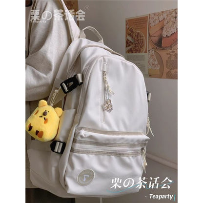 Plain Backpack / Charm / Set