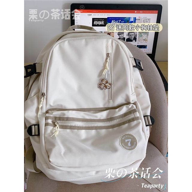 Plain Backpack / Charm / Set