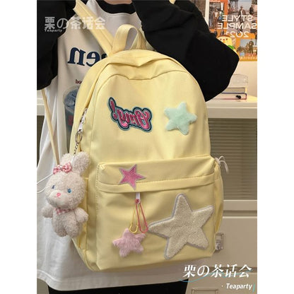 Star Applique Backpack / Charm / Set