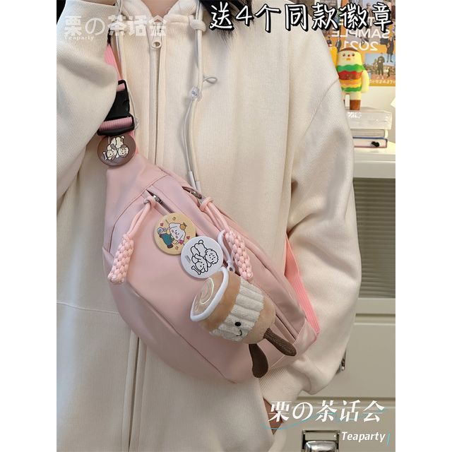 Plain Sling Bag / Badge / Charm / Set