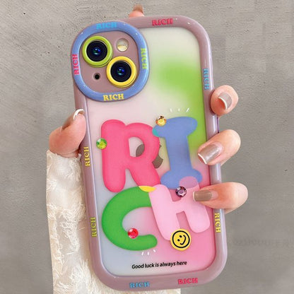 Lettering Case Phone Print