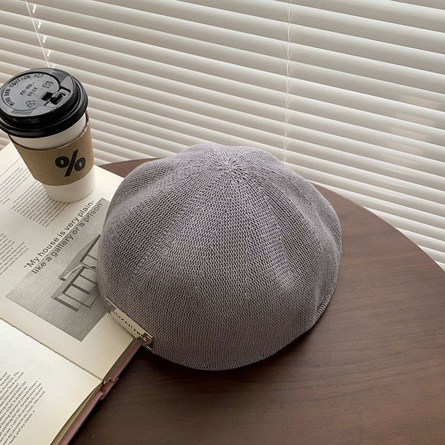 Plain Woven Beret