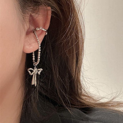 Rhinestone Cuff Ear Bow