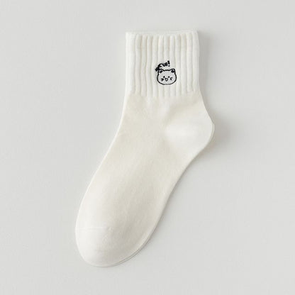 Embroidered Socks Set