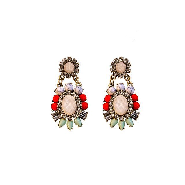 Rhinestone Drop Earring / Stud Earring