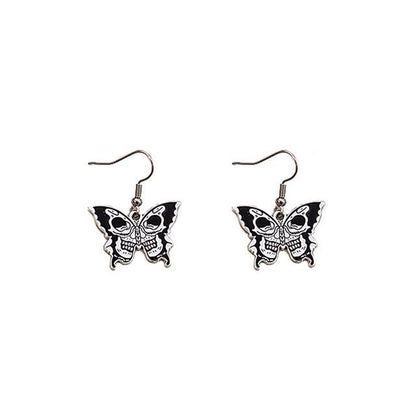 Halloween Butterfly Drop Earring