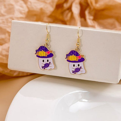 Halloween Cartoon Drop Earring