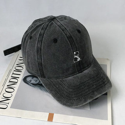 Panda Baseball Cap Embroidered