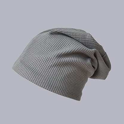 Knit Plain Beanie Slouchy