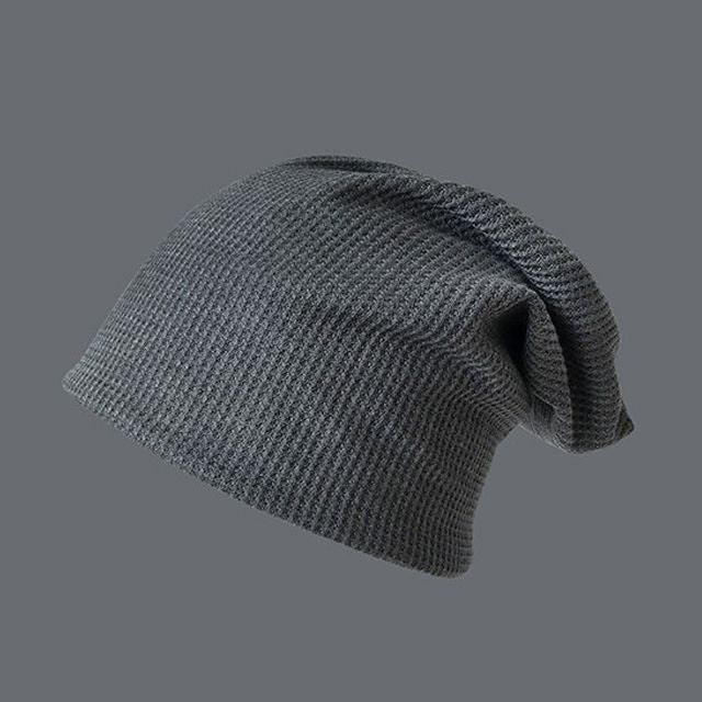 Knit Plain Beanie Slouchy