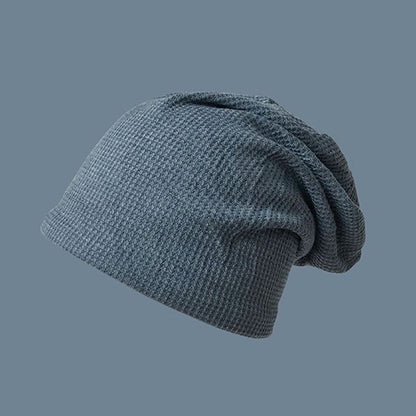 Knit Plain Beanie Slouchy