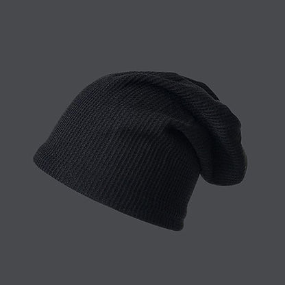 Knit Plain Beanie Slouchy