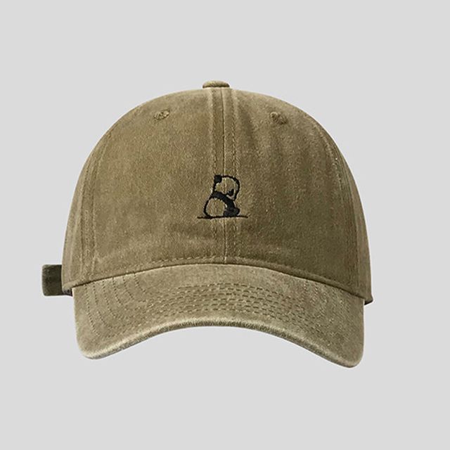 Panda Baseball Cap Embroidered