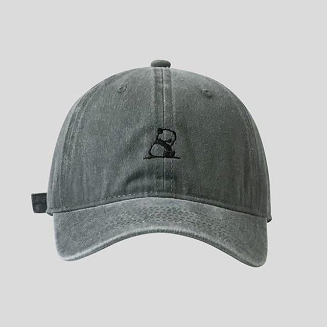 Panda Baseball Cap Embroidered