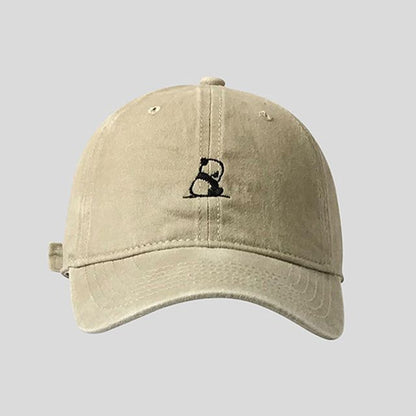 Panda Baseball Cap Embroidered