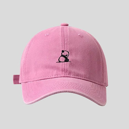 Panda Baseball Cap Embroidered