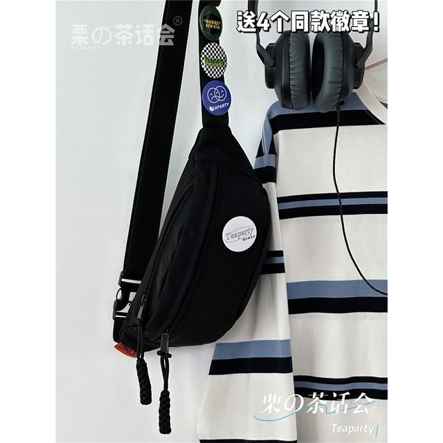 Multi-Pocket Belt Bag / Bag Charm / Set