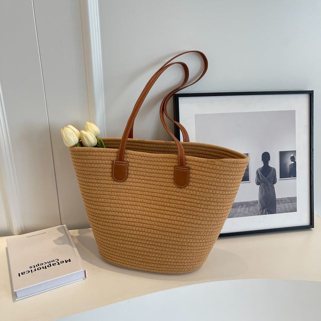 Straw Tote Bag