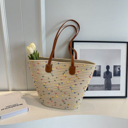 Straw Tote Bag