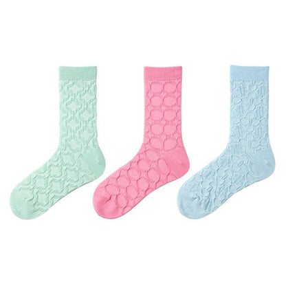 Set of 3 Pairs: Patterned Socks