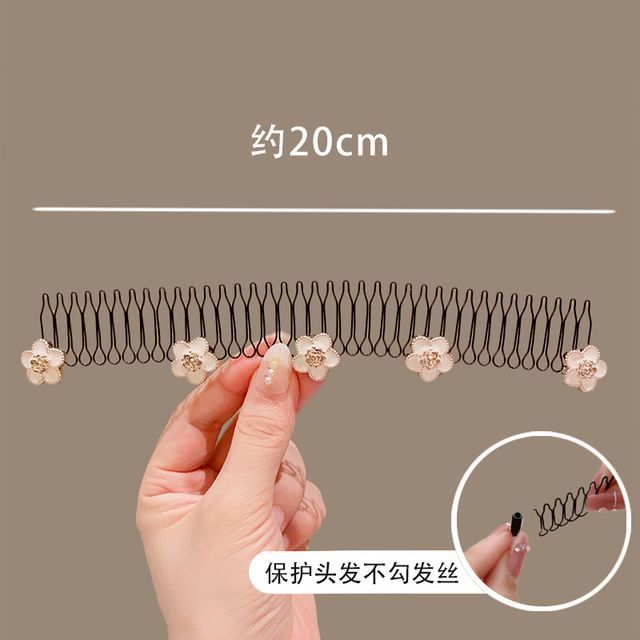 Acrylic Alloy Hair Comb (Various Designs)