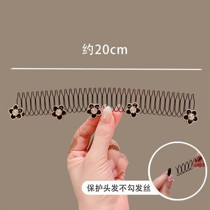 Acrylic Alloy Hair Comb (Various Designs)