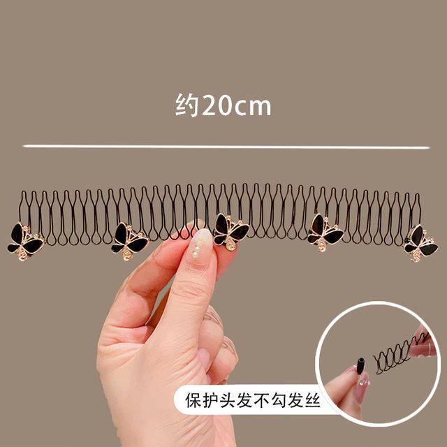 Acrylic Alloy Hair Comb (Various Designs)