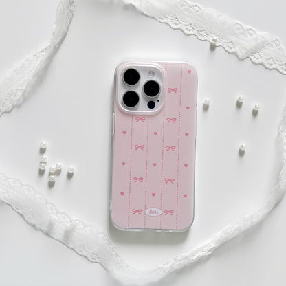 Bow Phone Case / Heart Phone Stand