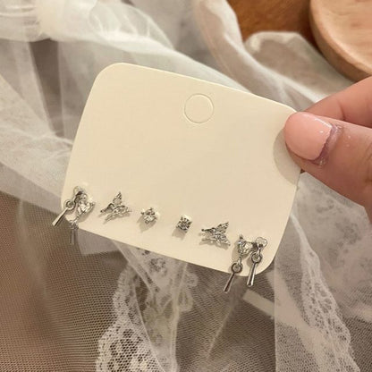 Set Stud Rhinestone Ear 6: of