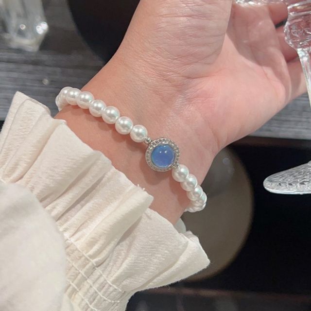 Bracelet Gemstone Faux Pearl