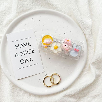 (Various Clip On Cartoon Phone Designs) Strap