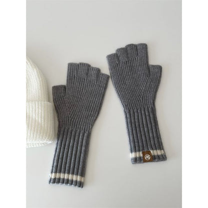 Gloves Knit Fingerless