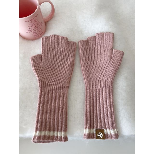 Gloves Knit Fingerless