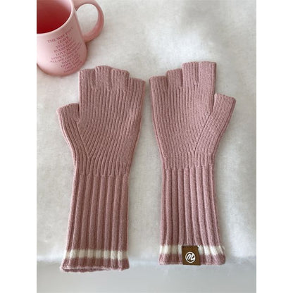 Gloves Knit Fingerless
