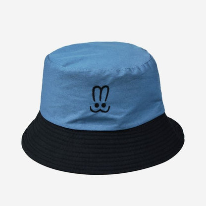 Rabbit Embroidered Bucket Hat