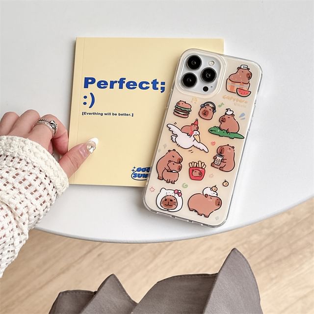 Animal Phone Case - iPhone 15 Pro Max / 15 Pro / 15 Plus / 15 / 14 Pro Max / 14 Pro / 14 / 13 Pro Max / 13 Pro / 13 / 12 Pro Max / 12 Pro / 12 / 11