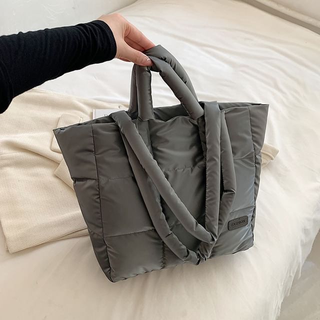 Plain Padded Tote Bag