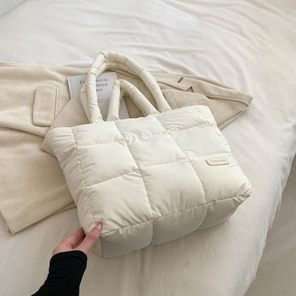 Plain Padded Tote Bag