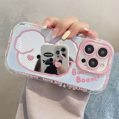 Case Phone Mirrored Dog