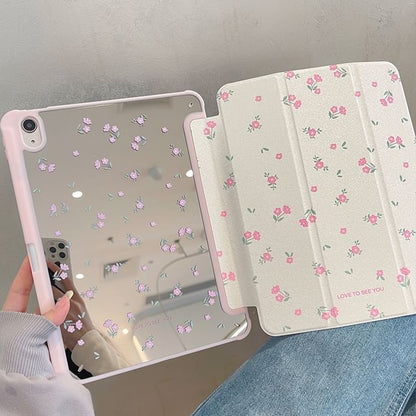 Mirrored Floral Case iPad